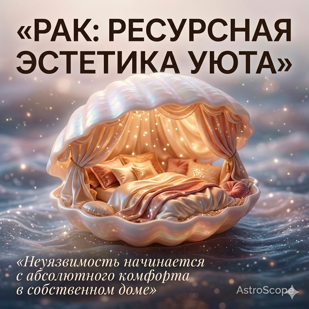 ♋ Рак, энергия 15 мая: Ресурсная эстетика уюта