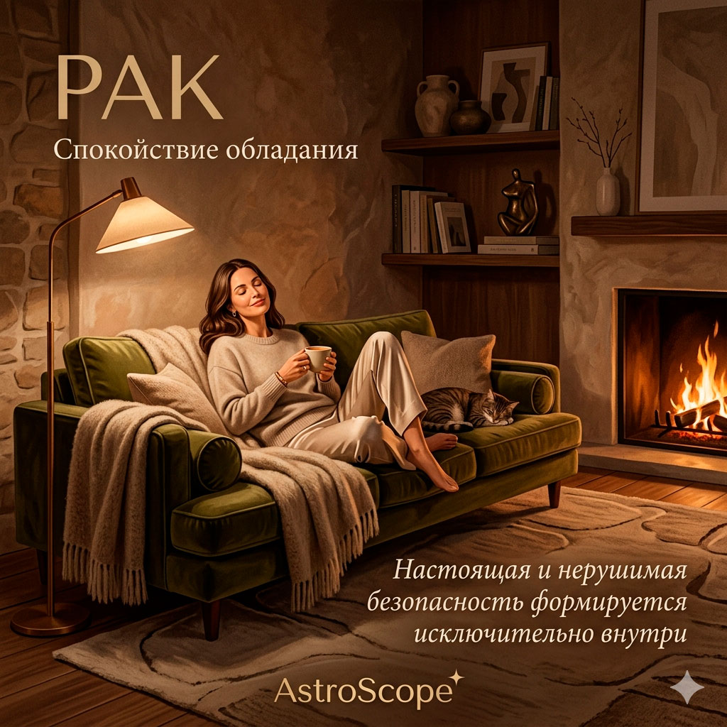 ♋ Рак, энергия 16 мая: Спокойствие обладания