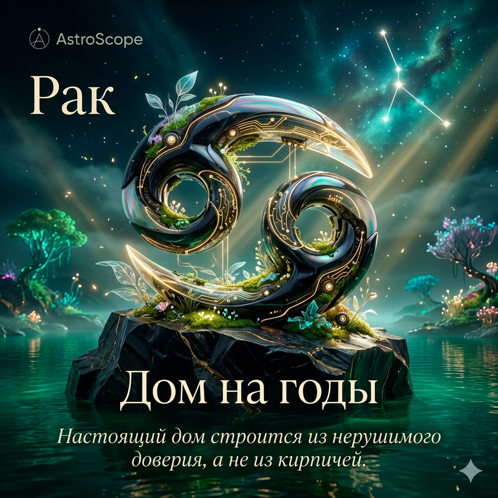 ♋ Рак, энергия 17 мая: Дом на годы