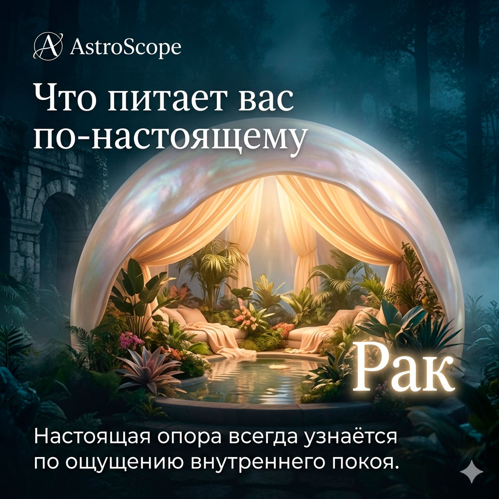 ♋ Рак, энергия 18 мая: Что питает вас по-настоящему