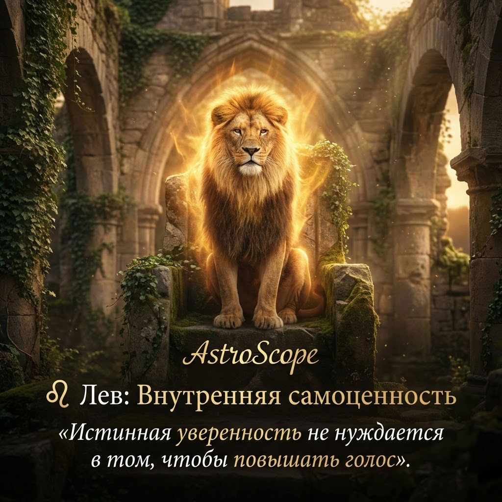 ♌ Лев: Время, когда присутствие важнее презентации