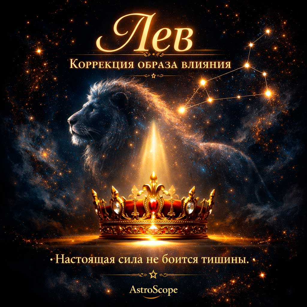 Гороскоп Лев 4 февраля: Влияние через тишину и выдержку | AstroScope