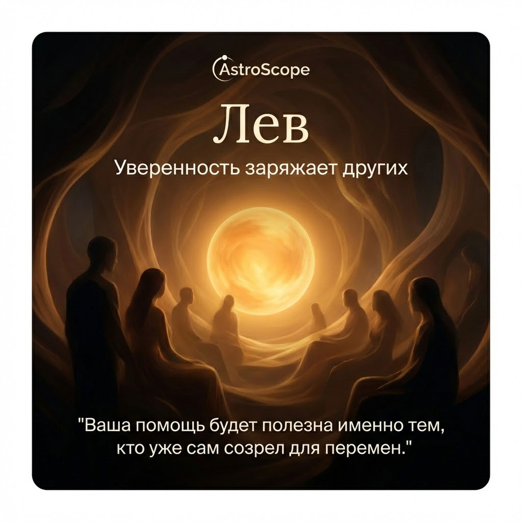 ♌ Лев 10 февраля: день, когда ваша уверенность начинает заряжать других