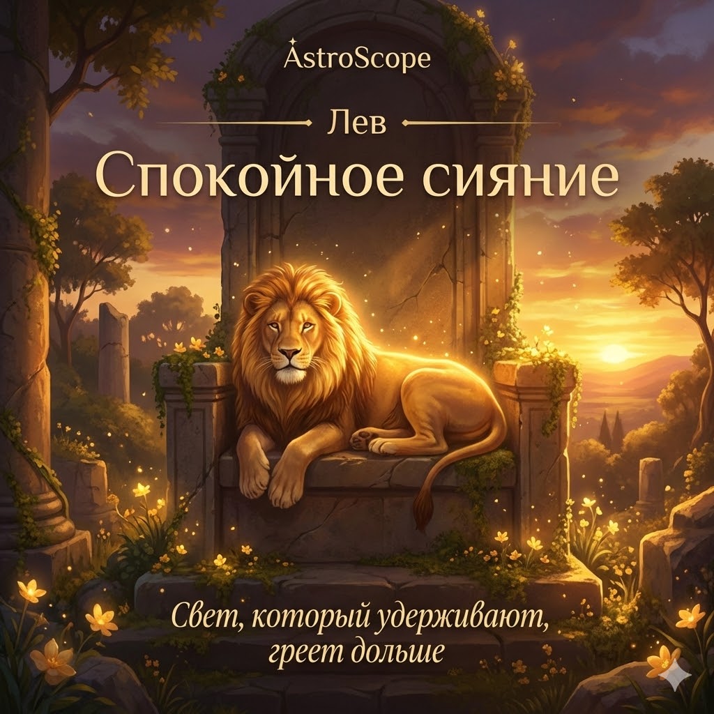 ♌ Лев 14 февраля: день спокойного сияния и тихой харизмы