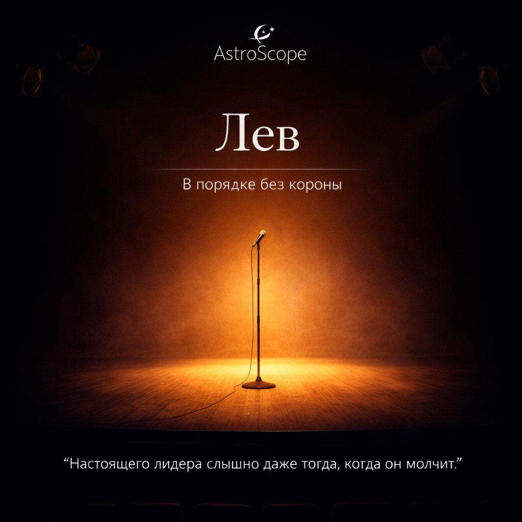Лев 16 февраля: День спокойного признания вашего влияния