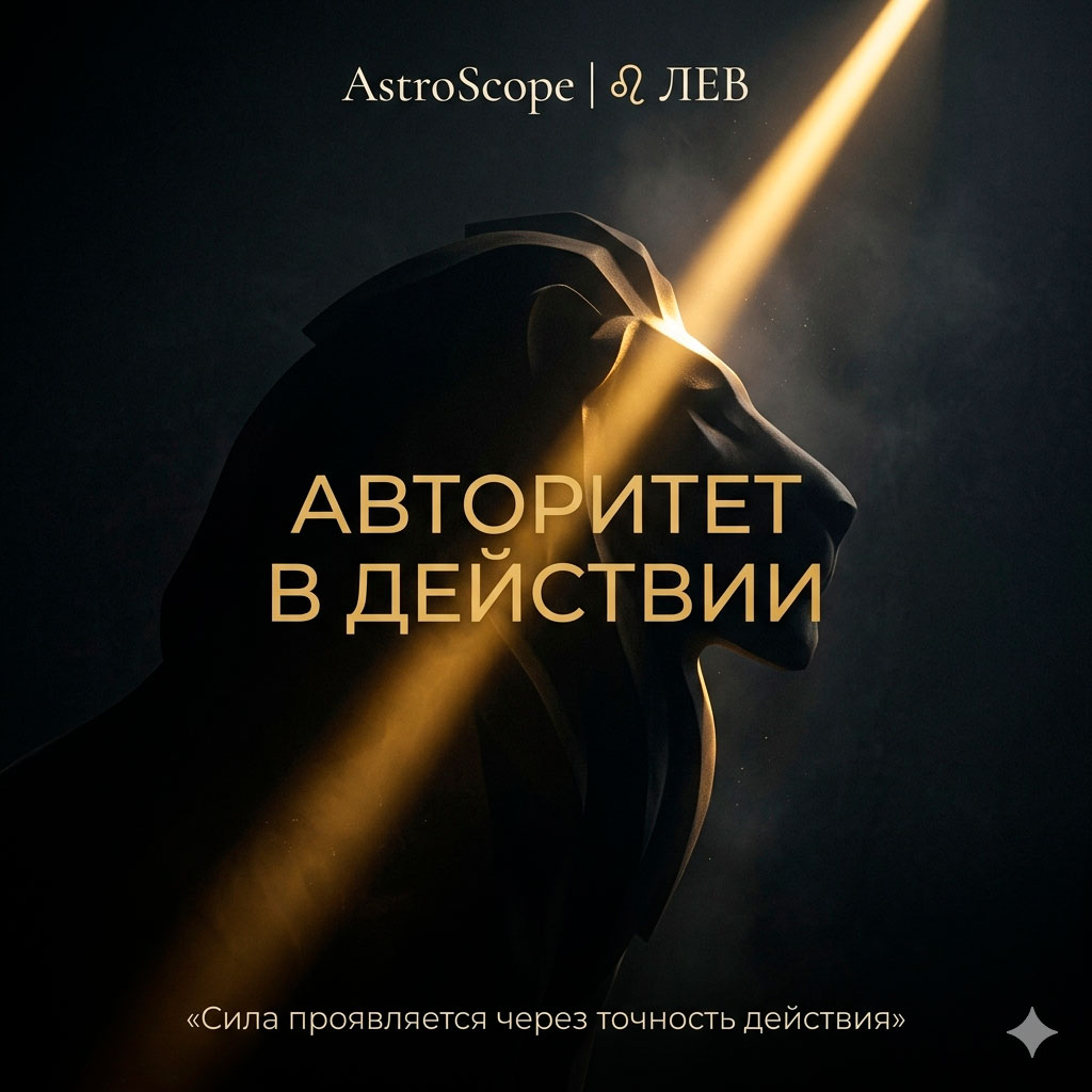 ♌ Лев 2 апреля: Авторитет в действии