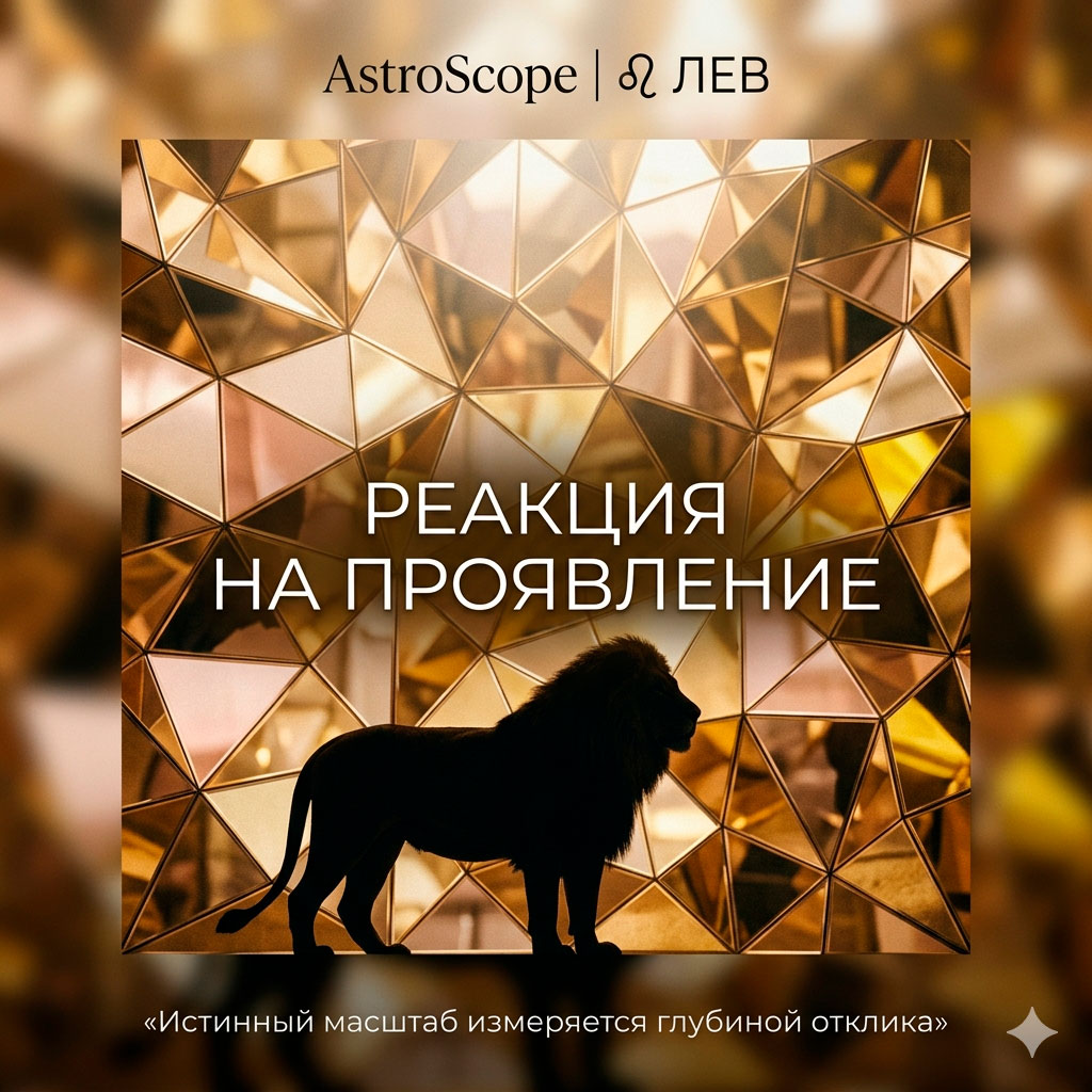 ♌ Лев 4 апреля: Реакция на проявление