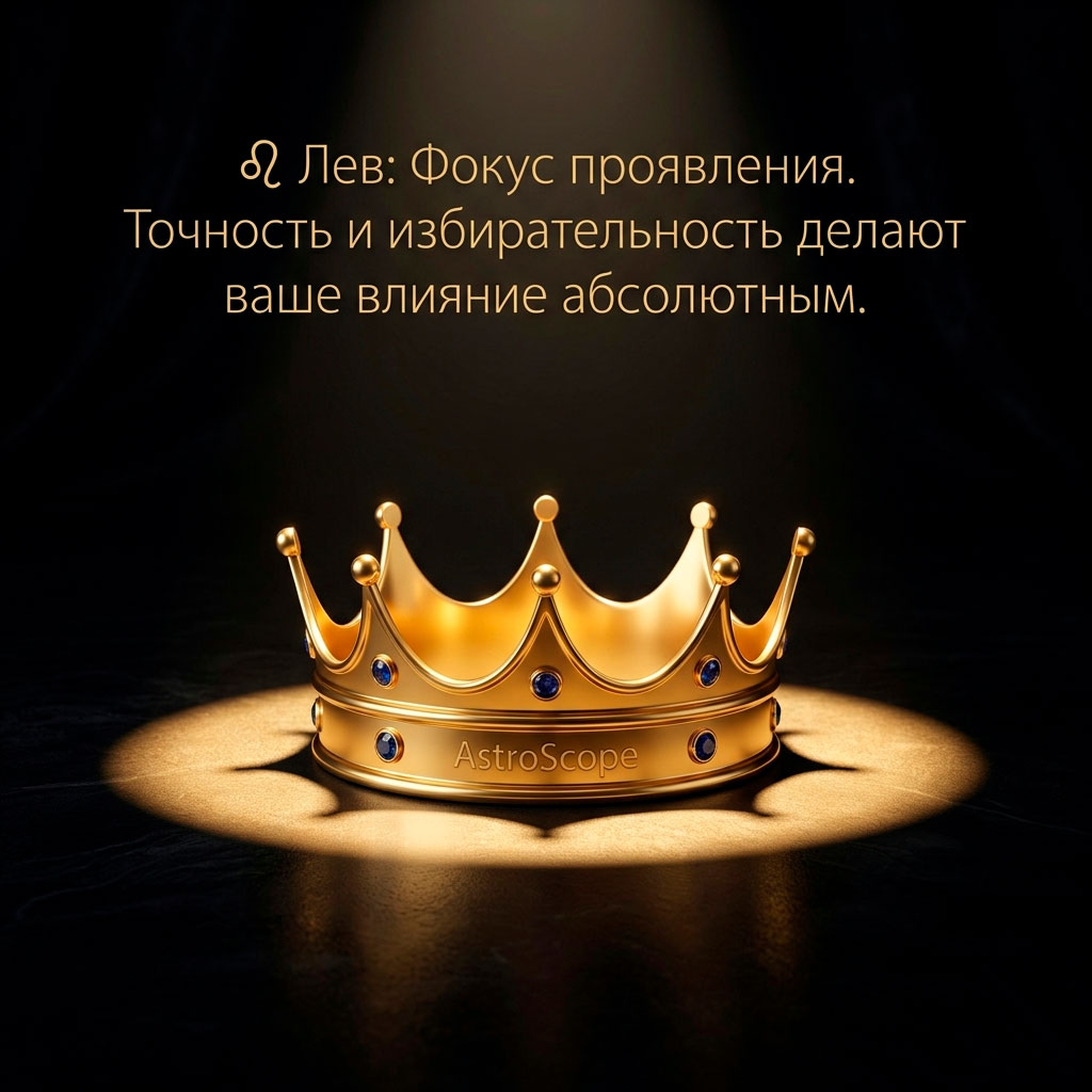 ♌ Лев 13 апреля: Фокус проявления и лидерства