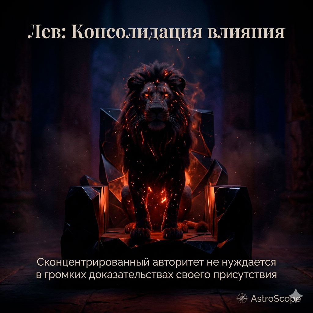♌ Лев, 17 апреля: Консолидация влияния