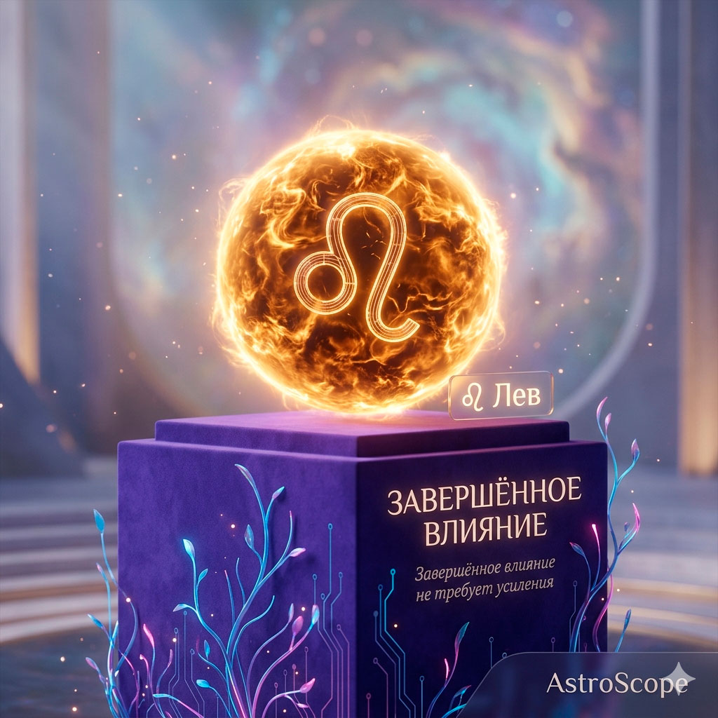 ♌ Лев, энергия 18 апреля: Завершённое влияние