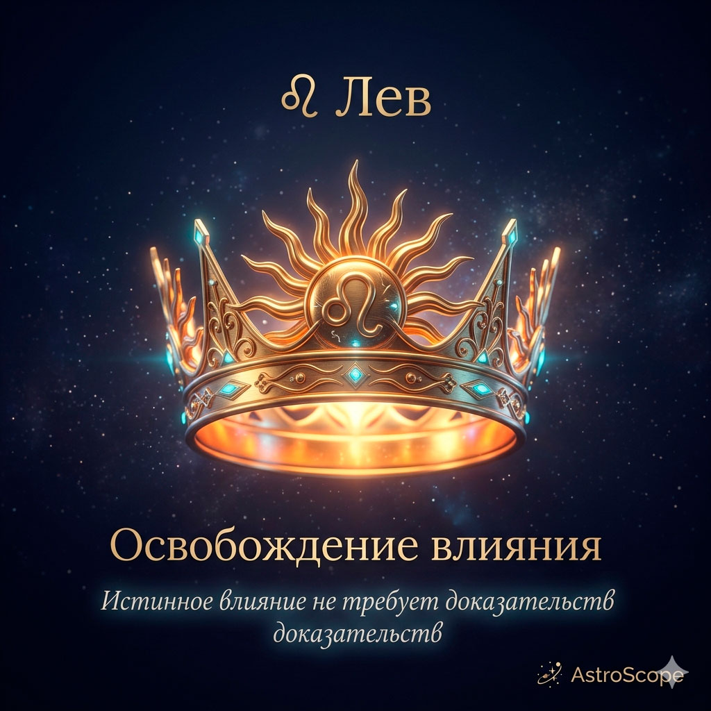 ♌ Лев, энергия 19 апреля: Освобождение влияния