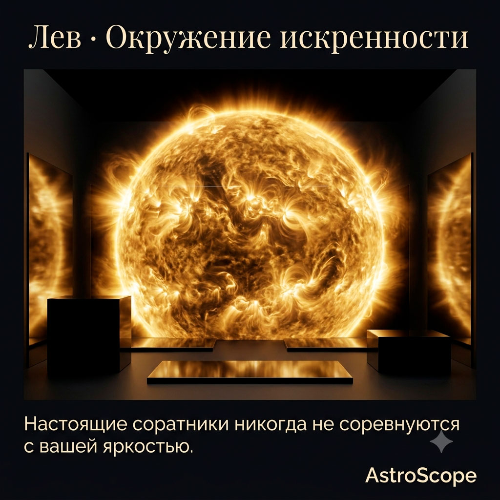 ♌ Лев, энергия 29 июня: Окружение искренности