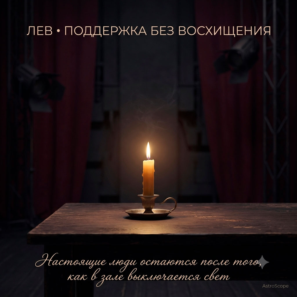 ♌ Лев, энергия 30 июня: Поддержка без восхищения