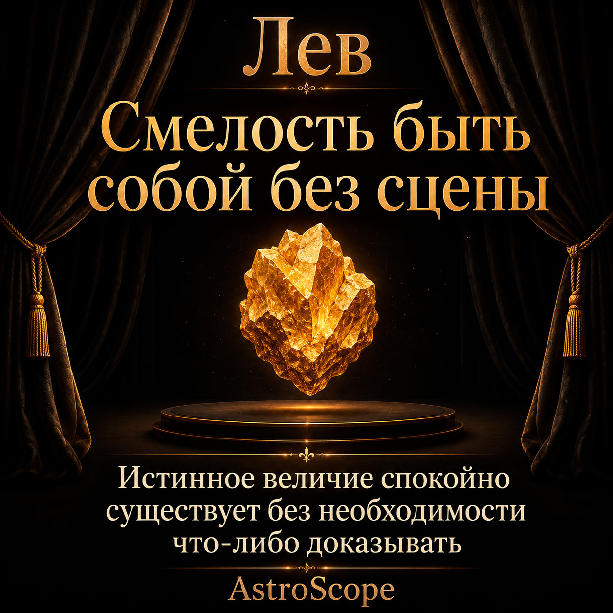 ♌ Лев, энергия 16 июля: Смелость быть собой без сцены