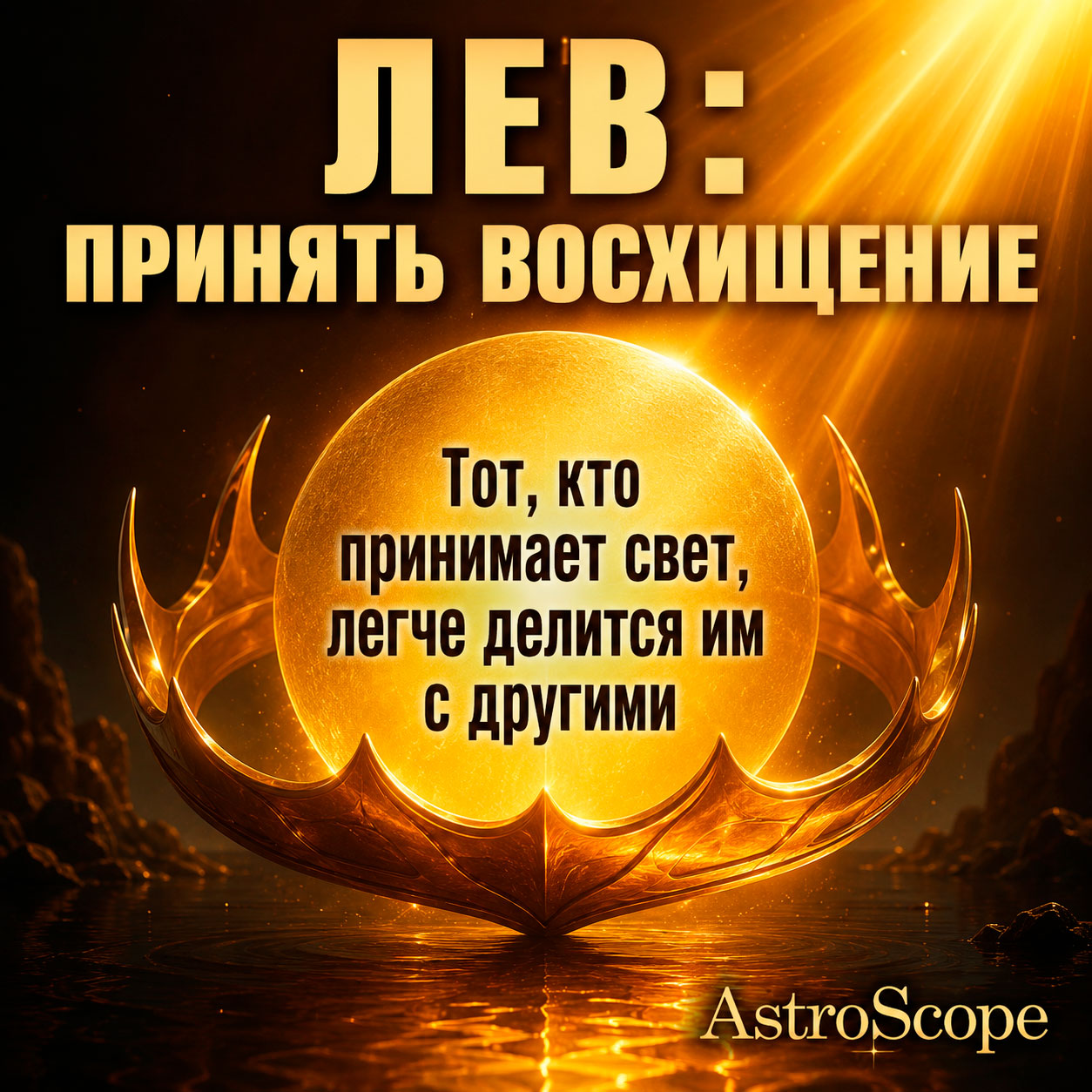 ♌ Лев, энергия 17 июля: Принять восхищение