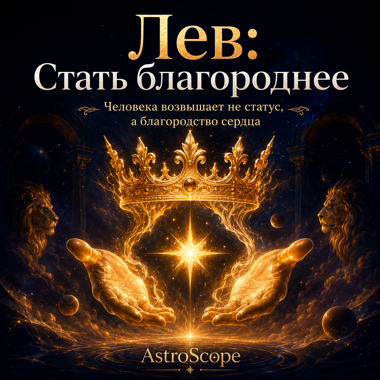 ♌ Лев, энергия 21 июля: Стать благороднее