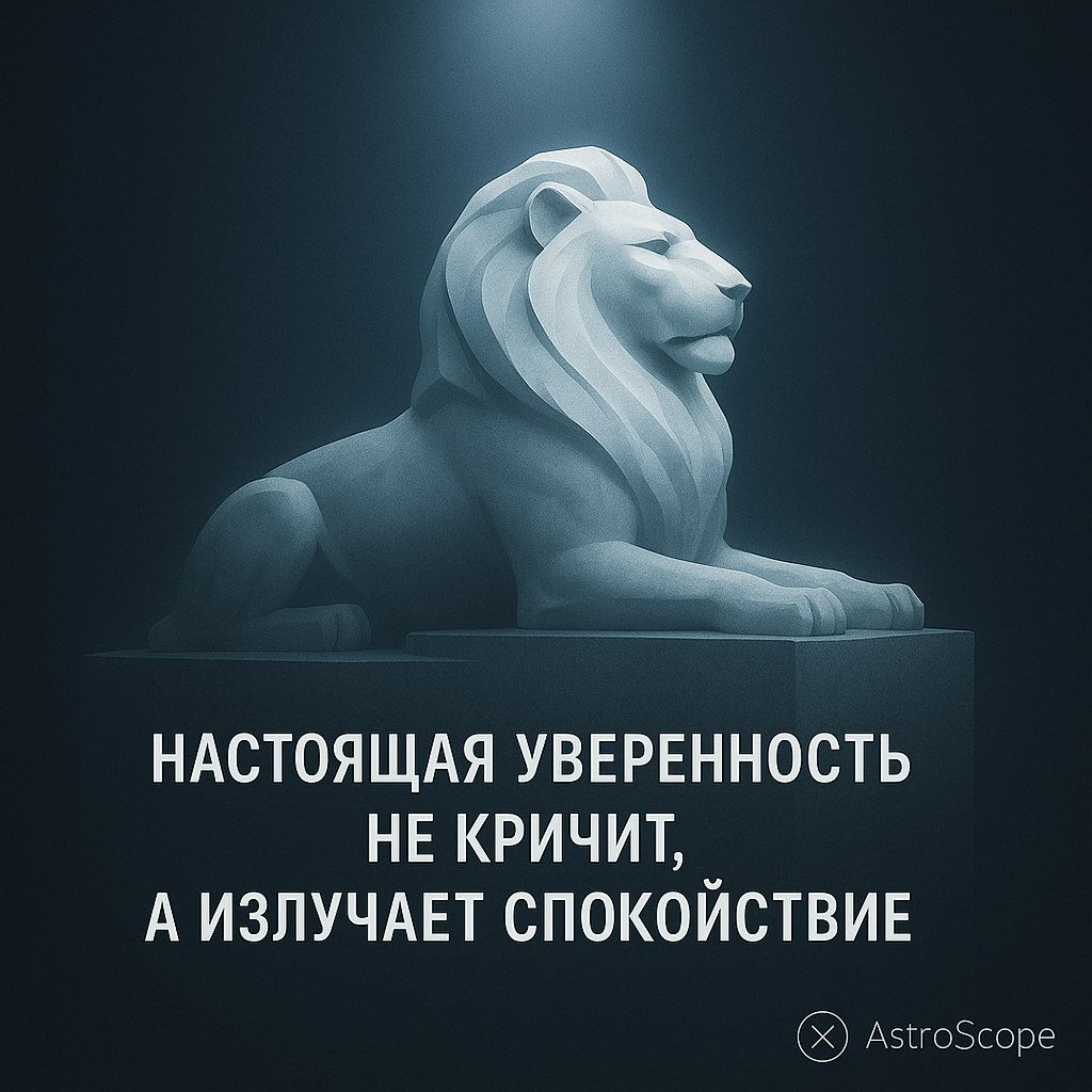 ♌ Лев 22 декабря — тихая уверенность сильнее громкого блеска