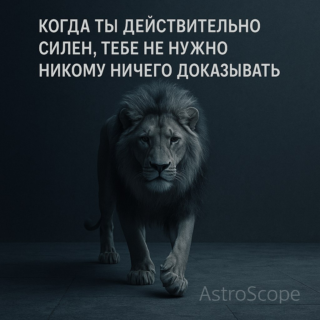 ♌ Лев — величие, которое подтверждается спокойствием