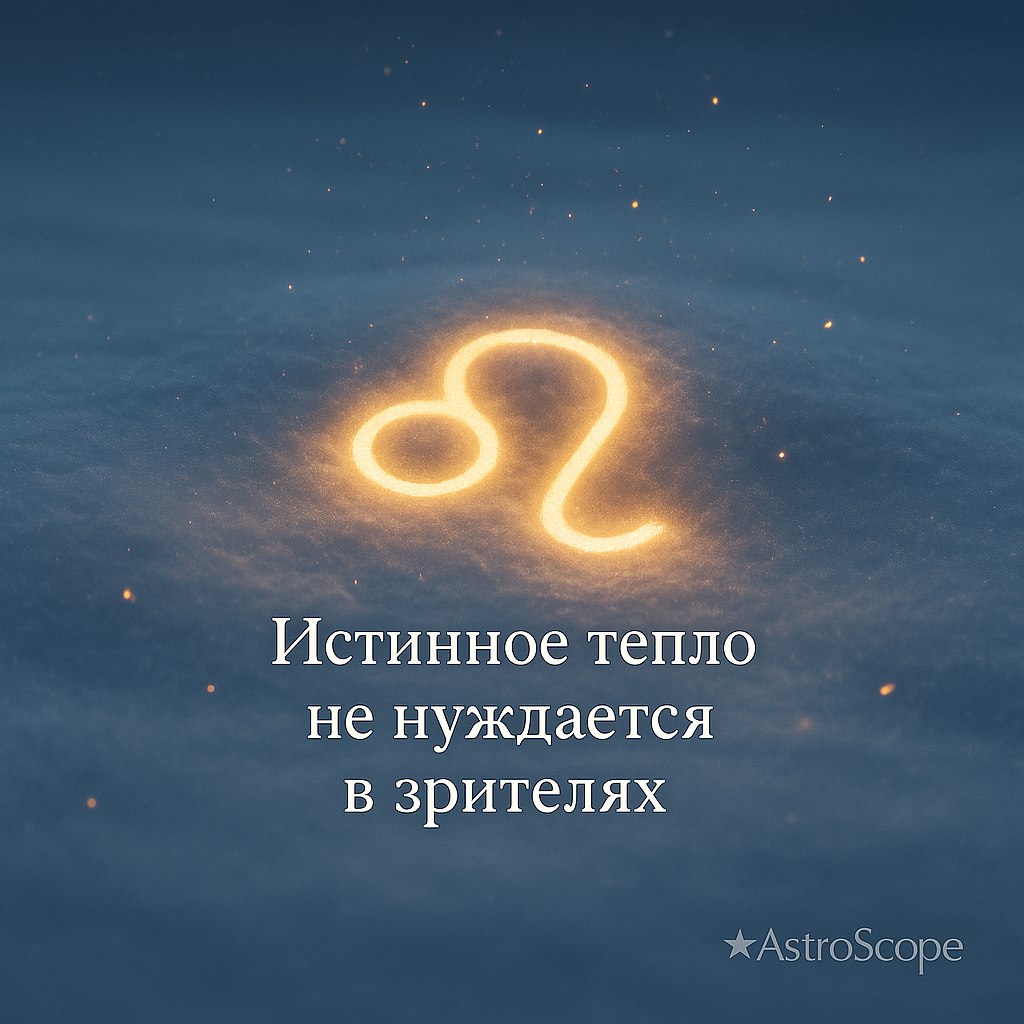 ♌ ЛЕВ — «Тихий огонь под снегом»