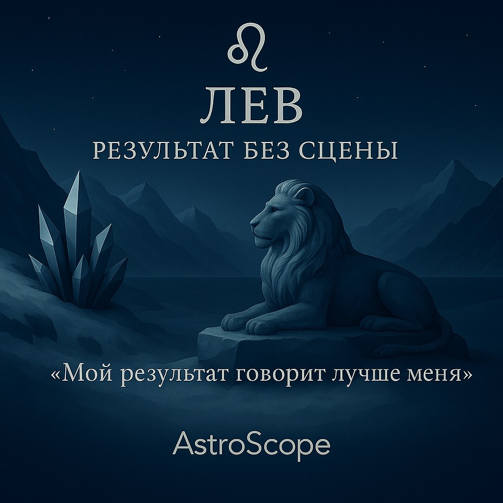♌ Лев – Тихий успех