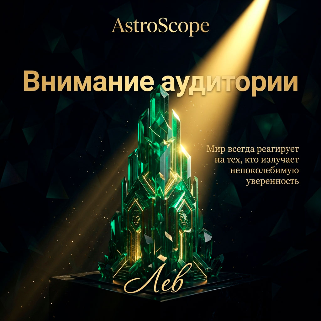 ♌ Лев, энергия 23 мая: Внимание аудитории