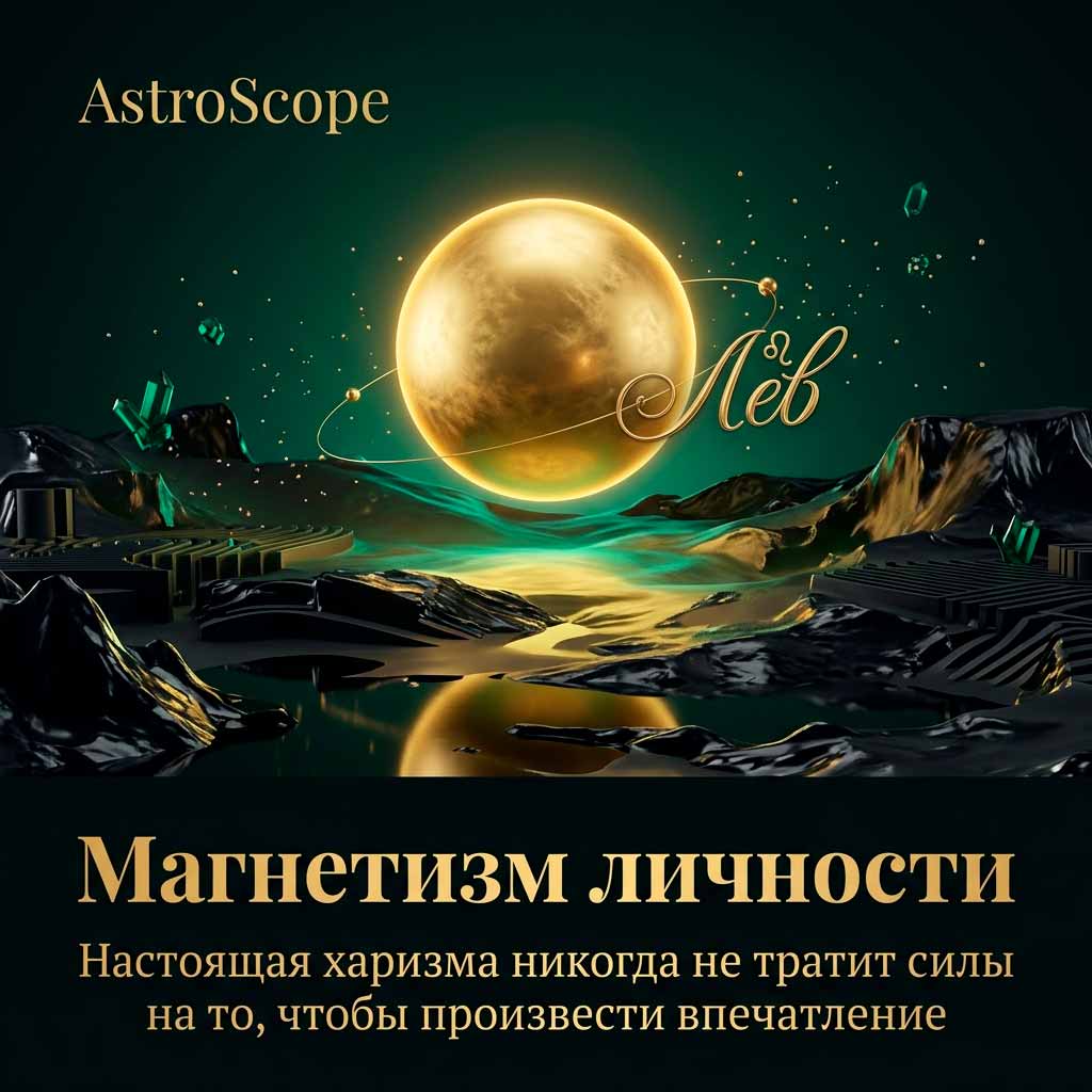 ♌ Лев, энергия 24 мая: Магнетизм личности