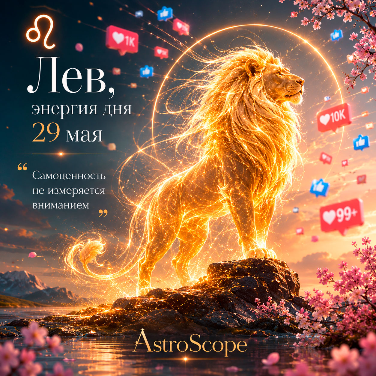 ♌ Лев, энергия дня 29 мая