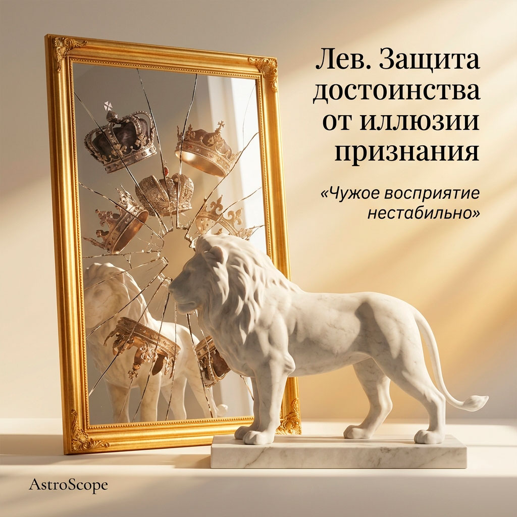 ♌ Лев, энергия 31 мая: Защита достоинства от иллюзии признания