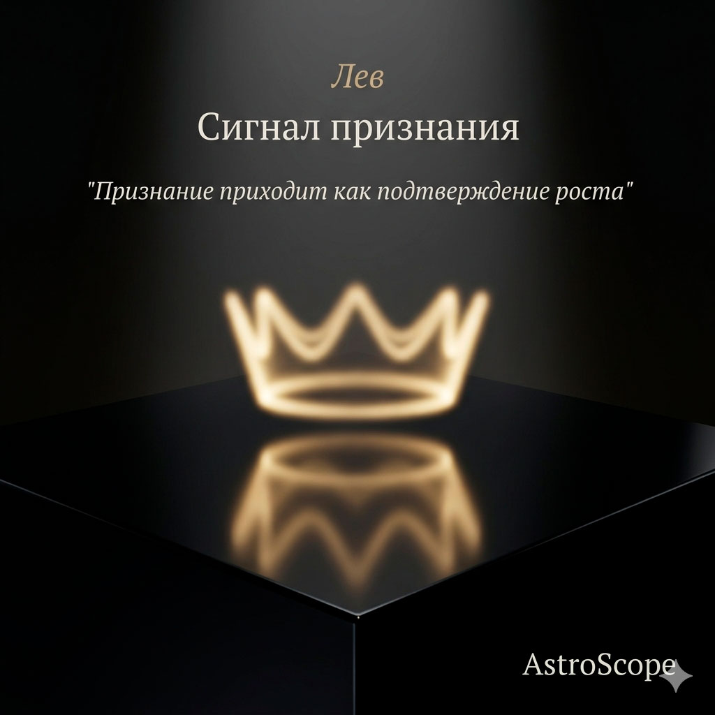 ♌ Лев, энергия 8 июня: Сигнал признания