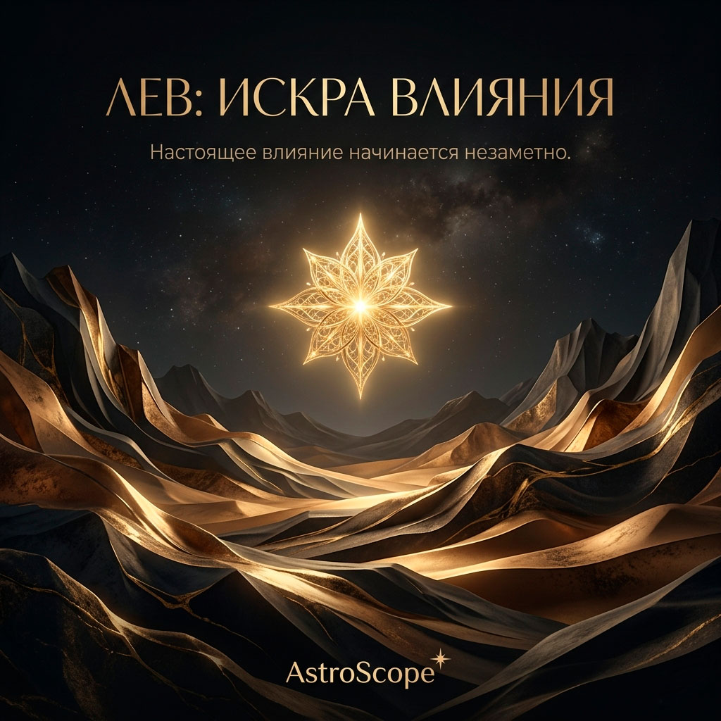 ♌ Лев, энергия 9 июня: Искра влияния