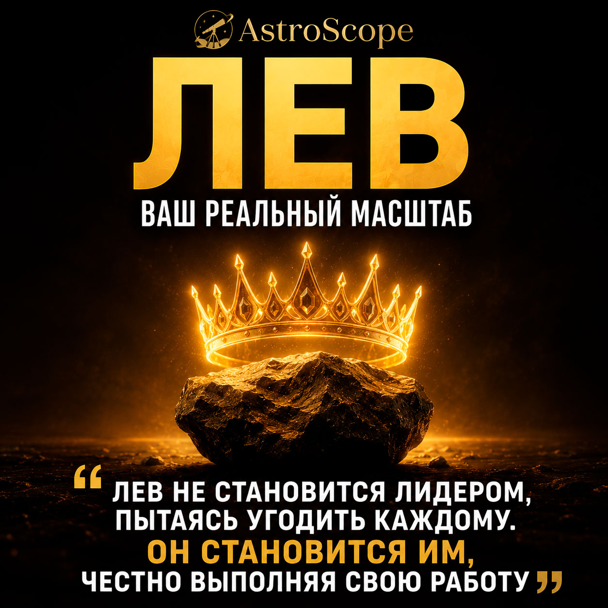 ♌ Лев, энергия 24 июля: Ваш реальный масштаб