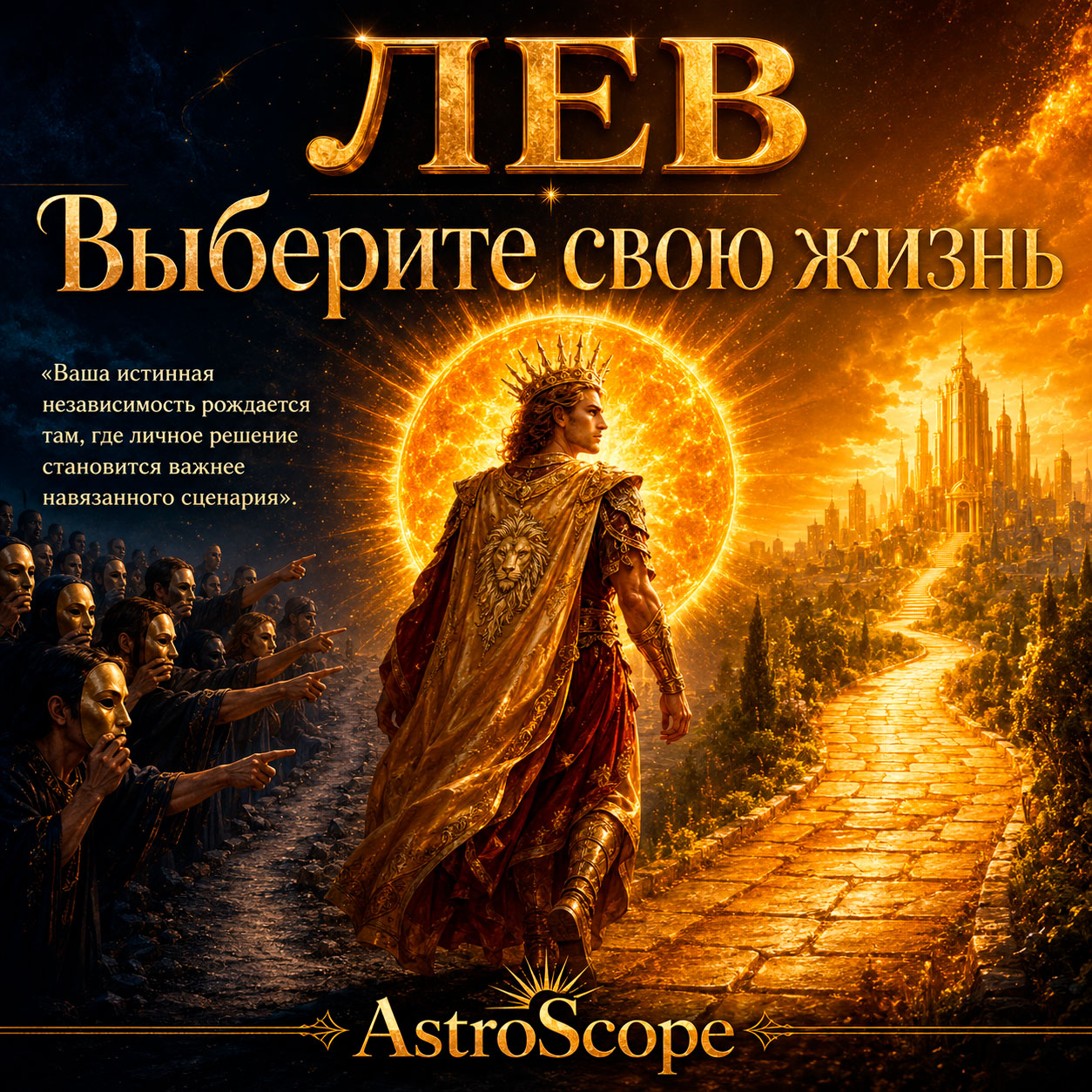 ♌ Лев, энергия 3 августа: Выберите свою жизнь