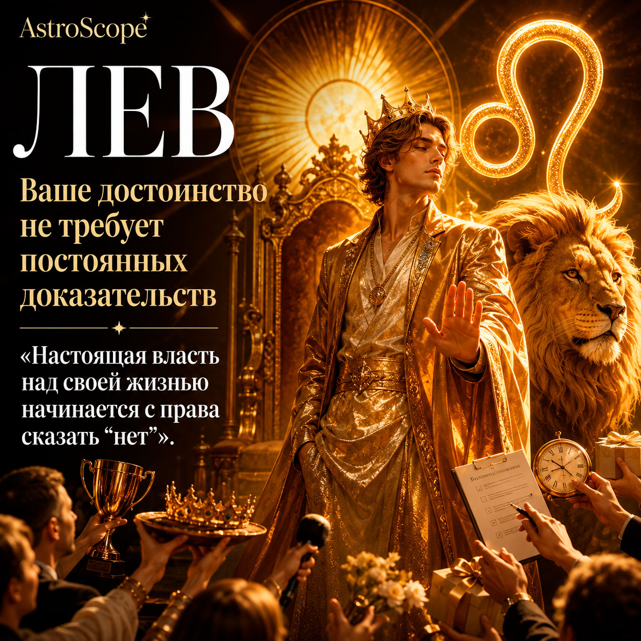 ♌ Лев, энергия 4 августа