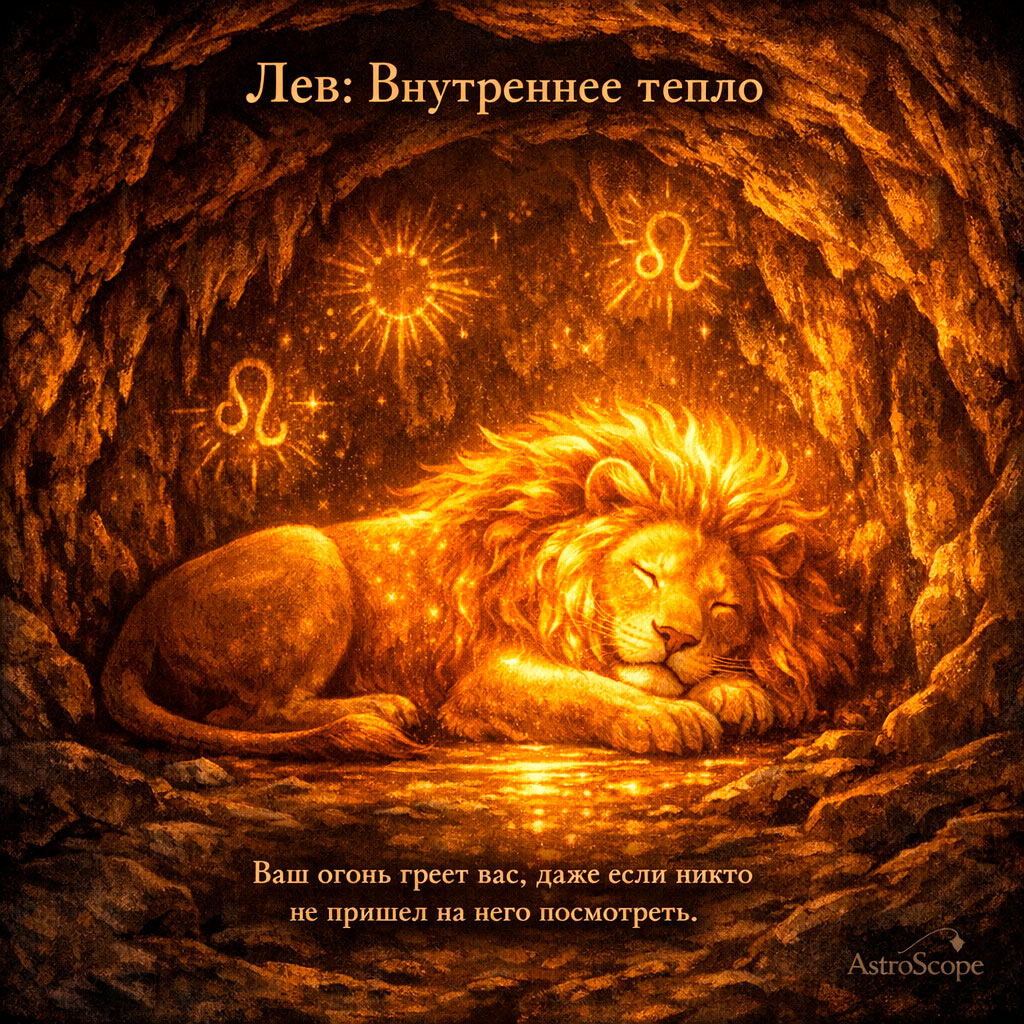 ♌ Лев 20 февраля: день подзарядки внутреннего «солнца»