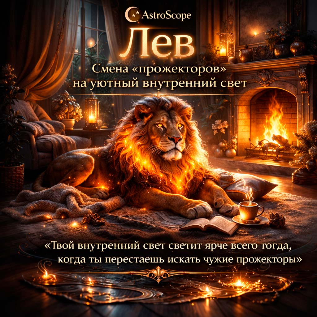 Лев 21 февраля: день, когда ты светишься просто так