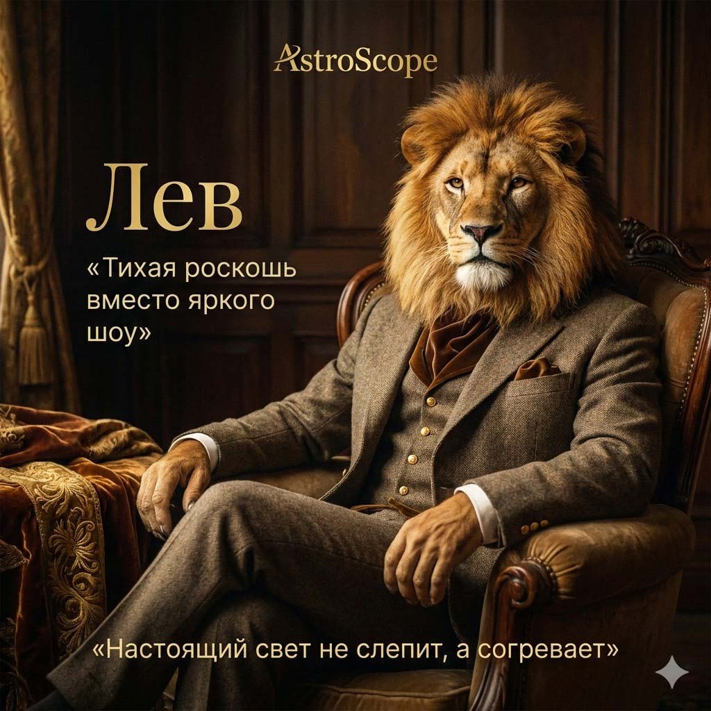 Лев: Сила достоинства и магия уверенного шепота