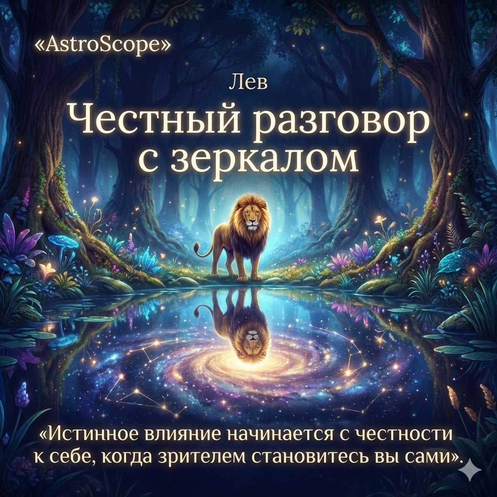 ♌ Лев 26 февраля: Честный разговор с зеркалом