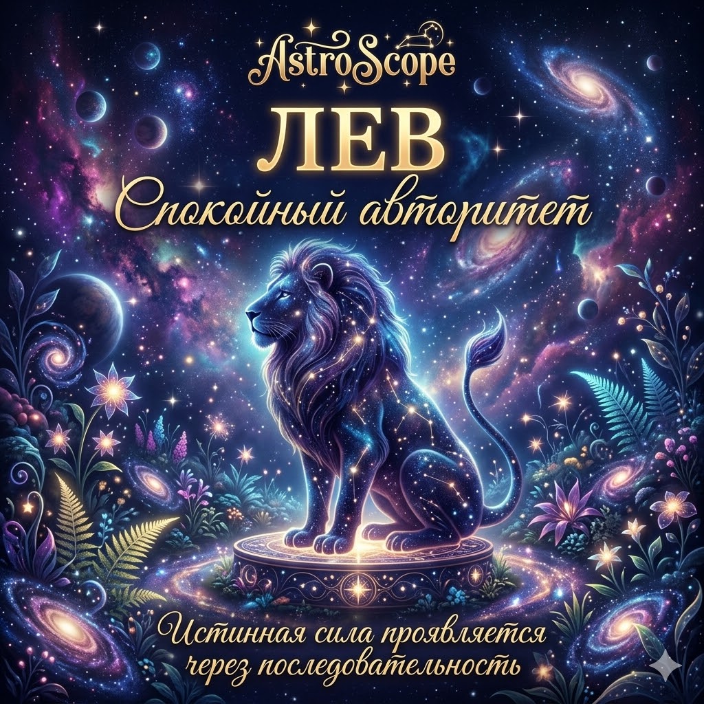 Лев на 2 марта: Истинный авторитет не нуждается в громких заявлениях