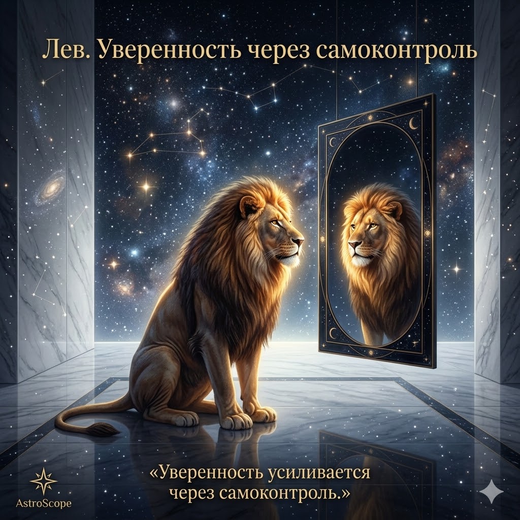 Лев 4 марта: Скрытая уверенность и работа над содержанием