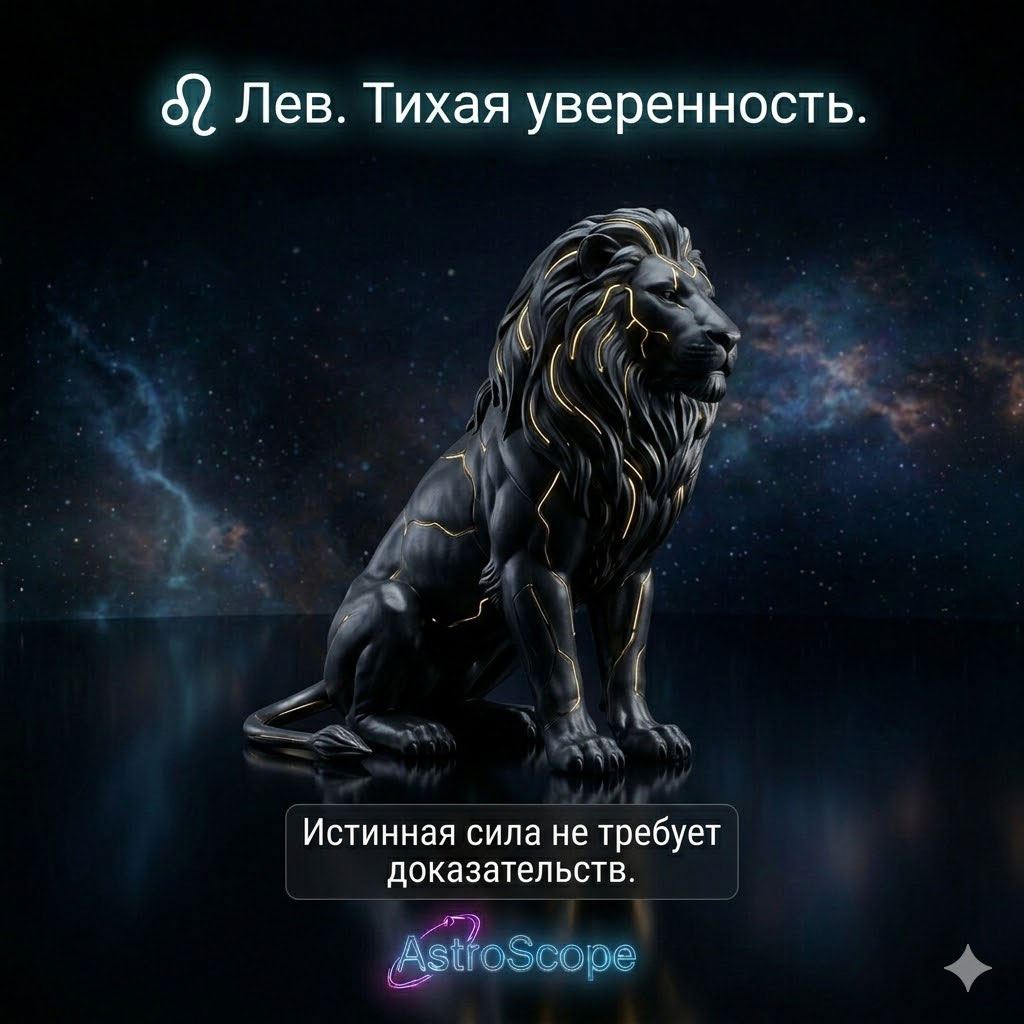 Гороскоп Лев · 5 марта · Истинная сила не требует доказательств