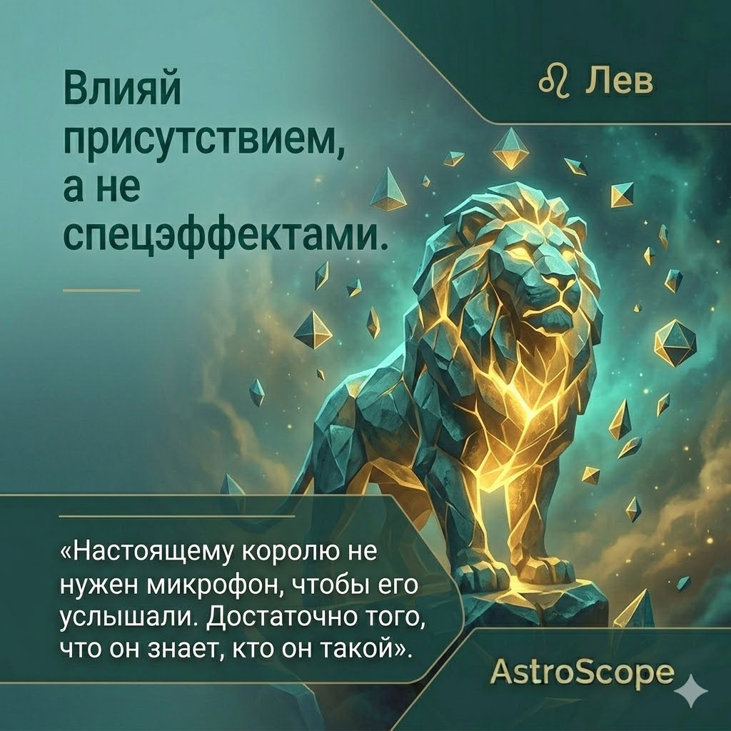 Энергетический прогноз для Льва на 7 марта: Влияй присутствием