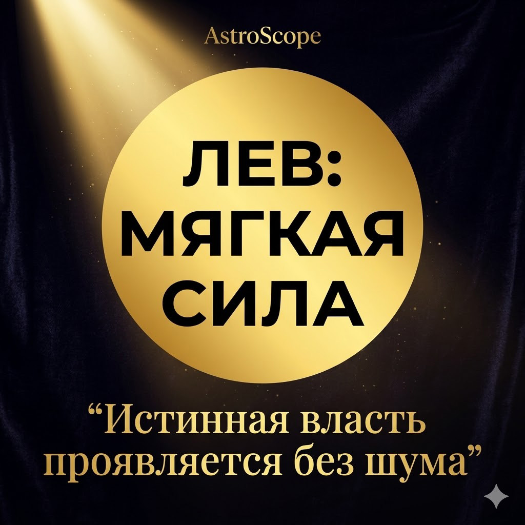 Лев 13 марта: Искусство управлять из-за кулис и магнетизм спокойствия