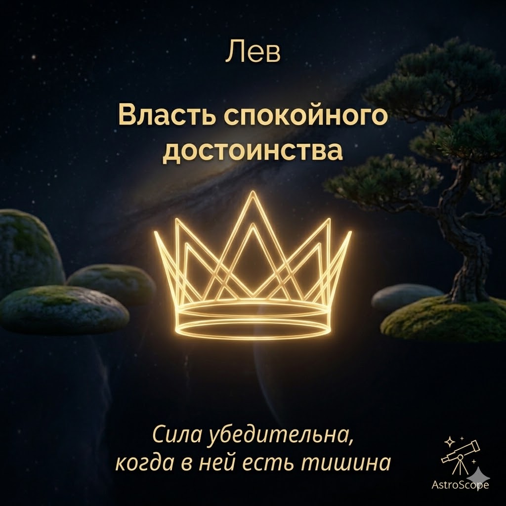 Лев 17 марта: Власть спокойного достоинства и истинное влияние