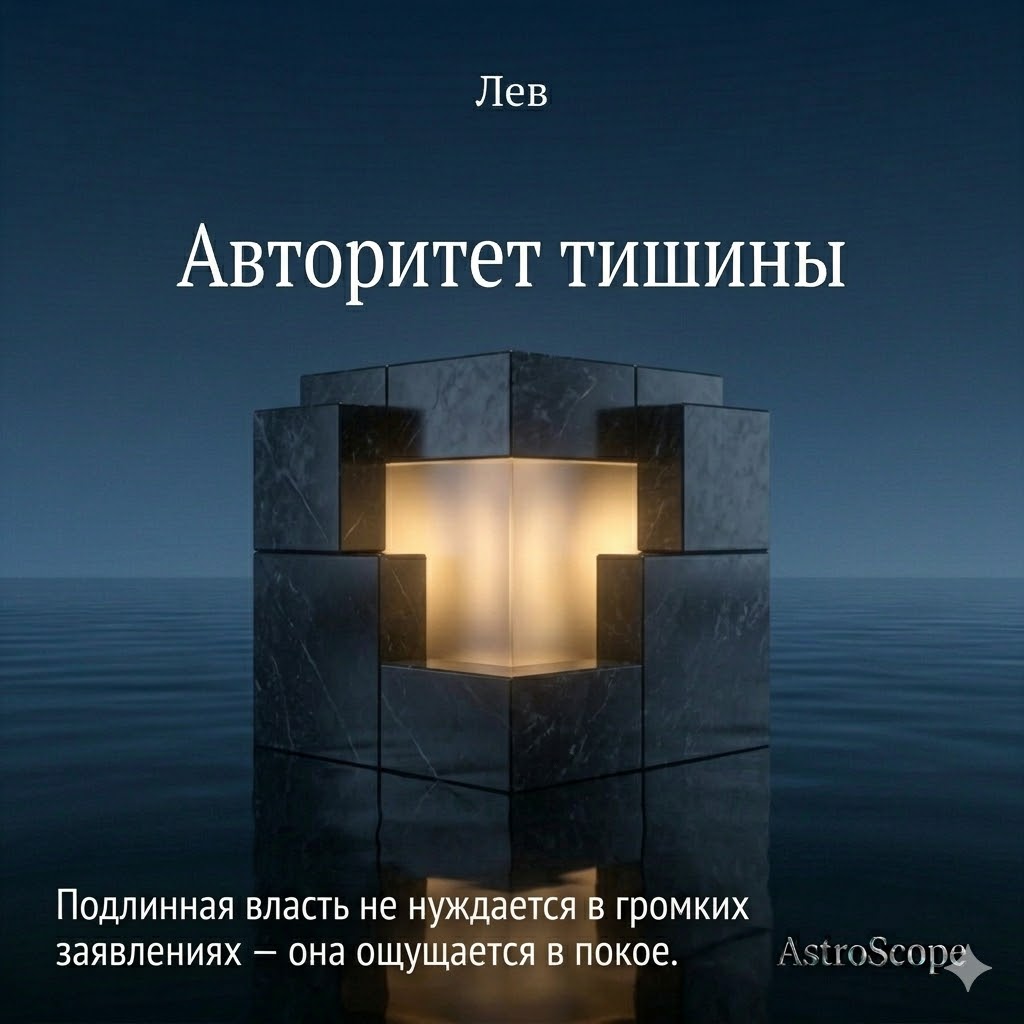 Лев 19 марта: Авторитет тишины и величие подлинного спокойствия