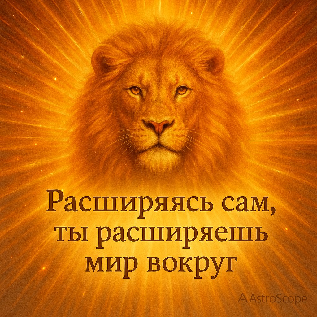 Лев · 6 декабря 2025 — День расширяющегося сияния