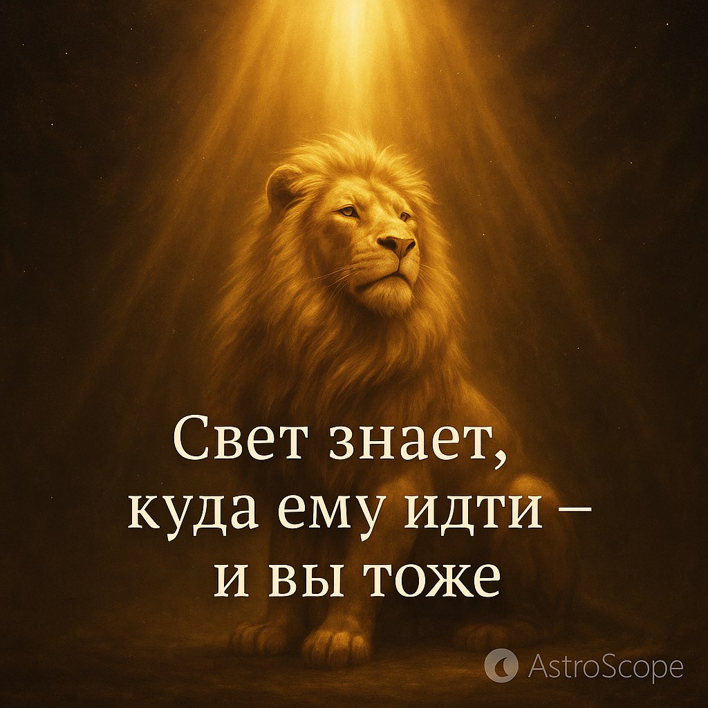 ♌ ЛЕВ — День проявления истинного направления