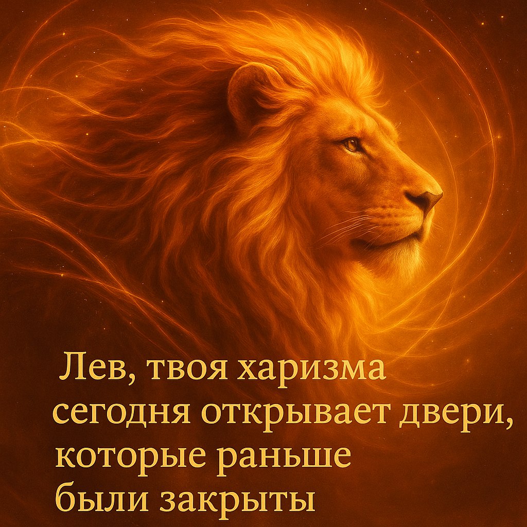 ♌ Лев 27 ноября 2025 — Огонь, который ведёт вперёд