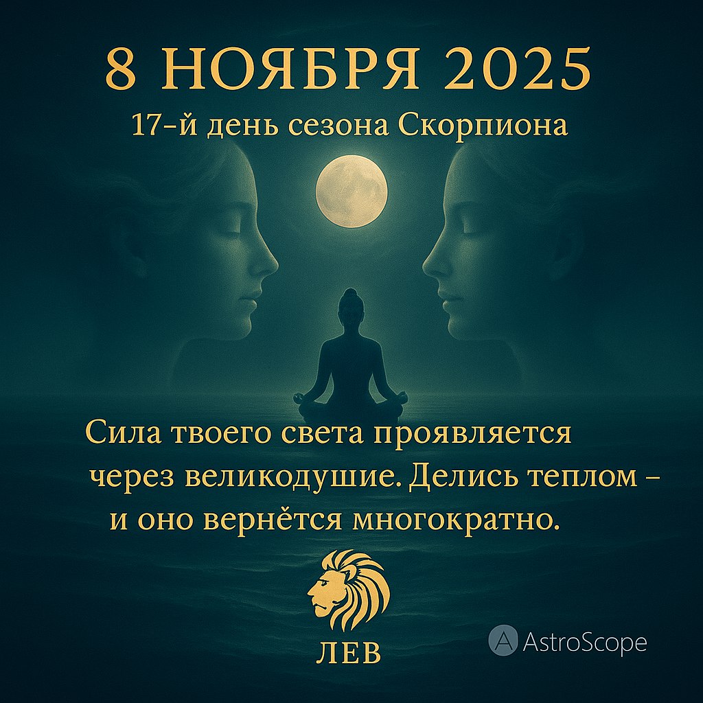 Сияние щедрости и внутреннего света