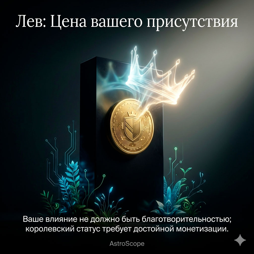 ♌ Лев, энергия 20 апреля: Цена вашего присутствия