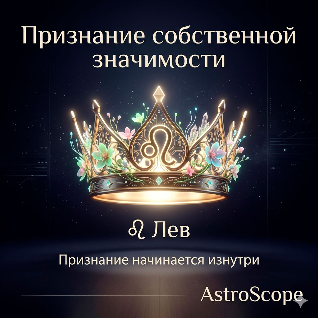 ♌ Лев, энергия 21 апреля: Признание собственной значимости
